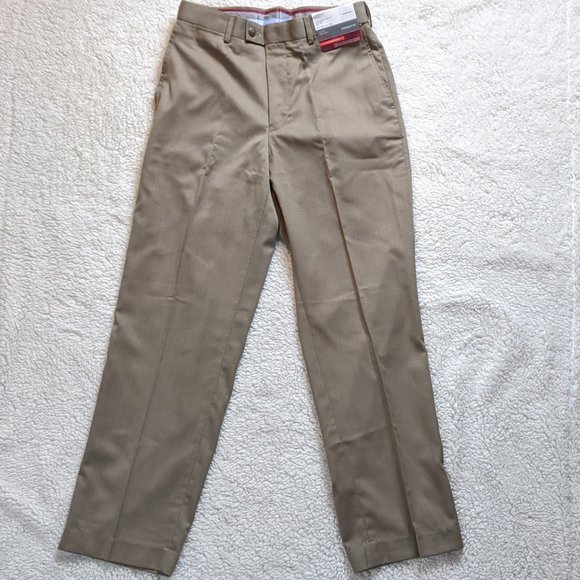 Louis Raphael Rosso Flat Front Dress Pant - Picture 1 of 9